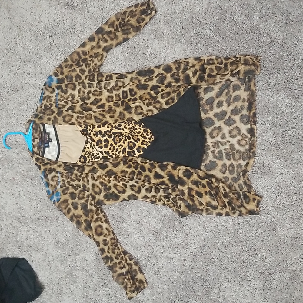 Cute tank top with cover up